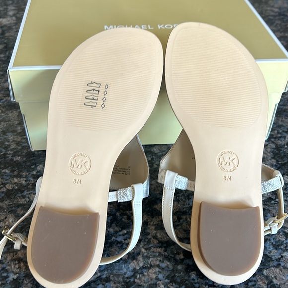 MICHAEL MICHAEL KORS REED FLAT THONG SANDALS SIZE 8M NWT - Picture 4 of 6